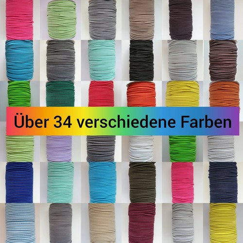 Gummikordel 3mm gummiband - gummikordel,