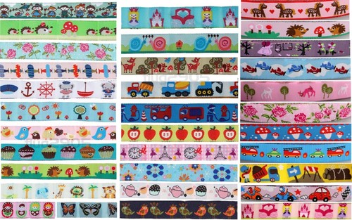 Webband 16mm diverse - 1m,