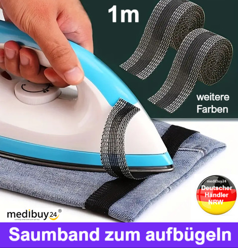 Saumband zum aufbügeln