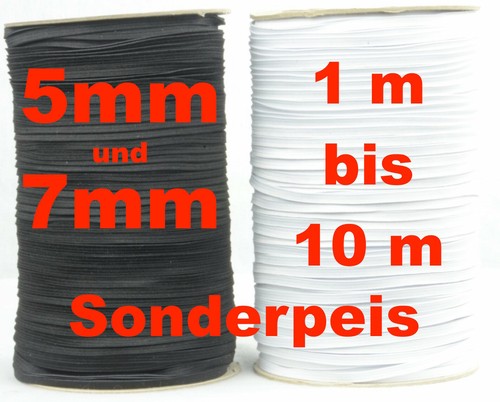 Gummiband 7mm gummilitze - gummiband,