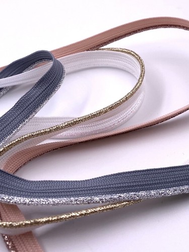 Paspelband polyester mit lurex - polyester,