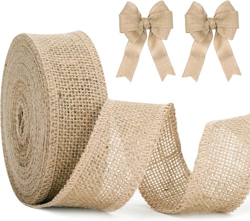 Juteband rolle 4cm 10m natur - juteband, x