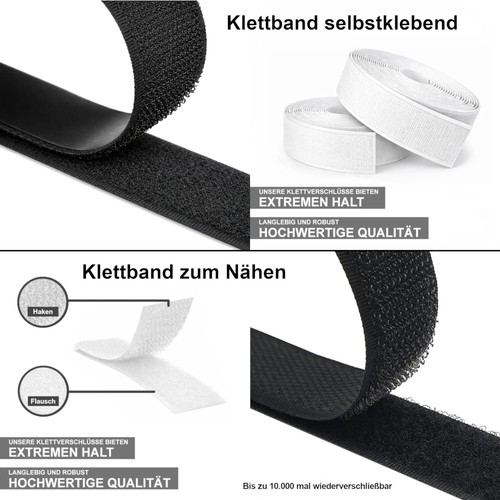 Klettband wählbar stark