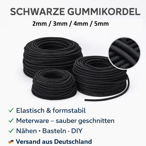 Gummikordel kordel - gummikordel,